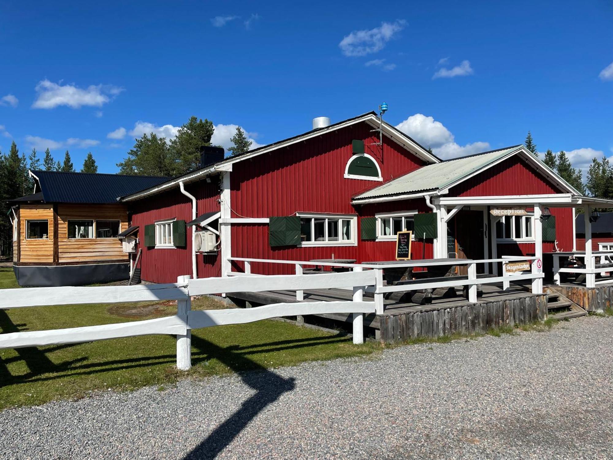 Skogen-Lodge Koskullskulle Exterior photo